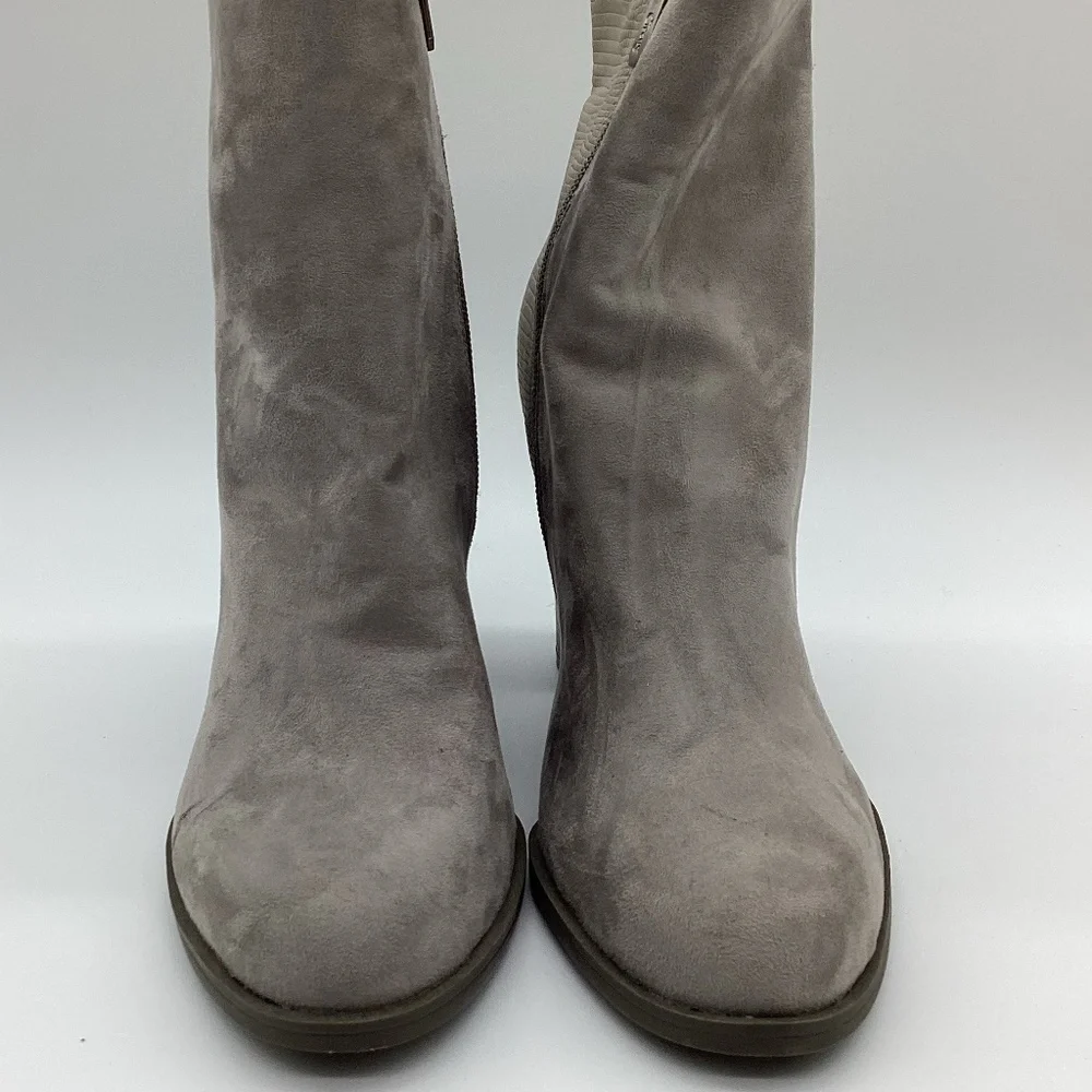 1837. Circus by Sam Edelman Two-Toned Grey Boots Size 9 VGUC